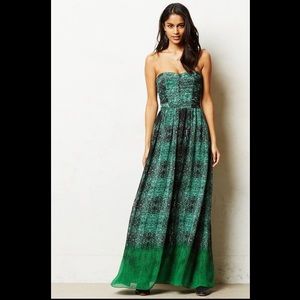 Anthropologie Maxi Dress Gown